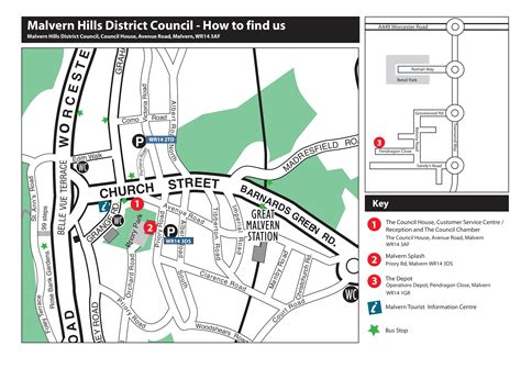 Directions - Malvern Hills District Council