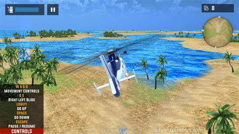 Helicopter Rescue Simulator 3D - Play Online on SilverGames