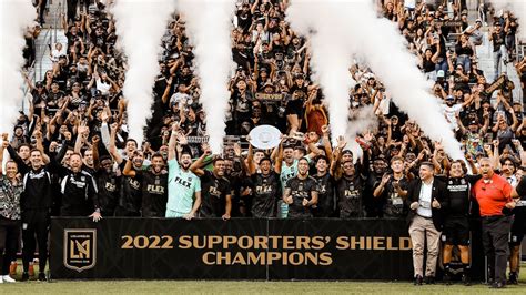 LAFC Wins The 2022 Supporters' Shield - YouTube