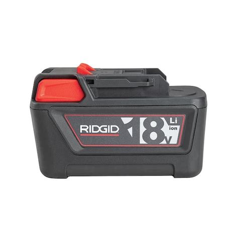 RIDGID 18-Volt 5.0 Ah Advanced Lithium Ion Rechargeable Battery 56518 - The Home Depot