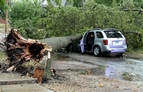 Five tornadoes responsible for damage in central Illinois Thursday