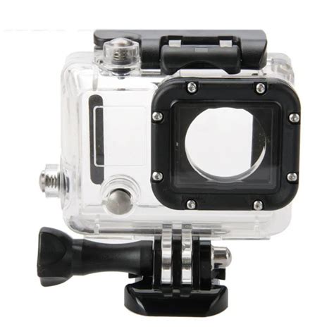 2017 Go pro Accessories For Gopro Waterproof Housing Case Mount Hero 3 plus for Gopro Hero3+ 3 4 ...