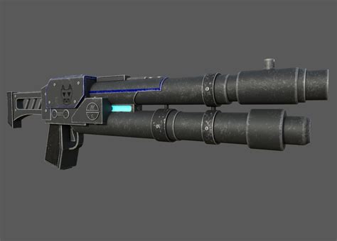 ArtStation - Sci-Fi Blaster Rifle