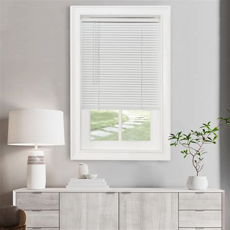 Achim Cordless Light Filtering Mini Blinds for Windows, Horizontal ...