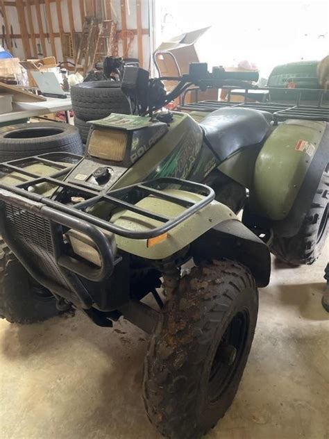 Polaris 4-Wheeler-No Key, not running | Live and Online Auctions on ...