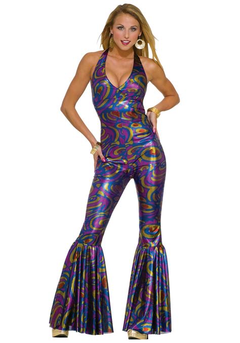 70s Disco Dancer Costume - 1970s Women's Adult Halloween Costume