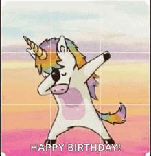 Happy Birthday Unicorn GIF - Happy Birthday Unicorn Unicorn - Discover & Share GIFs