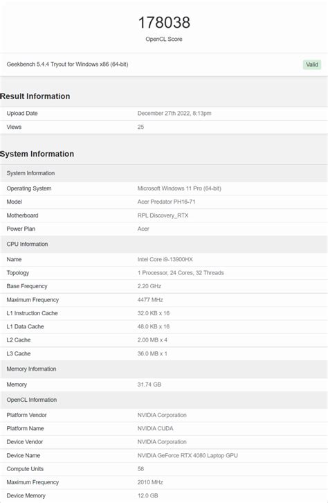 NVIDIA GeForce RTX 4080 Laptop GPU Specs & Benchmarks Leak: 20% Faster Than RTX 3080 Ti