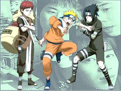 Gaara, Naruto and Sasuke by Narutofan1358 on DeviantArt