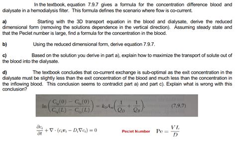 In the textbook, equation 7.9.7 gives a formula for | Chegg.com