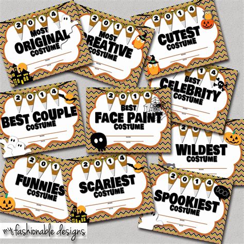 Free Printable Halloween Award Certificates | Free Printable