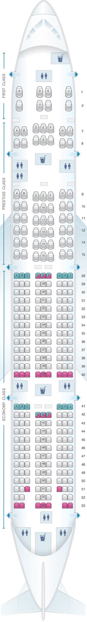 14+ Seat map for boeing 777 300er korean air