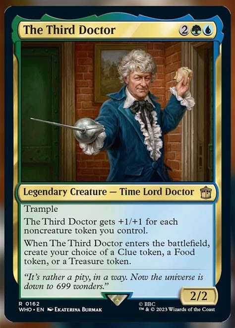 Doctor Who Visual Spoiler: Every Card – MTG