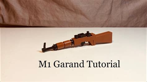 LEGO M1 Garand Tutorial - YouTube