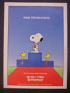 40 Peanuts + Metlife ideas | snoopy, print ads, peanuts gang