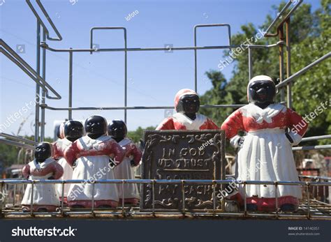 Collection Aunt Jemima Statuettes Outdoors Stock Photo 14140351 ...