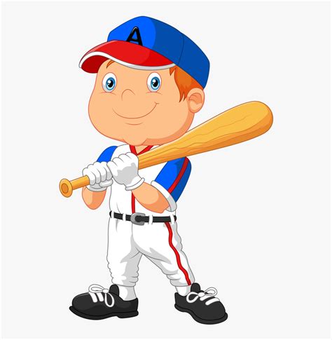 Kids Playing Baseball Clipart Png