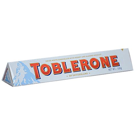 Buy Toblerone Toblerone White Chocolate Imp 100 Gm Online at the Best ...