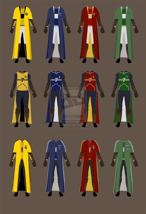 History of the Hogwarts Quidditch Uniform by ~For-Certain on deviantART ...