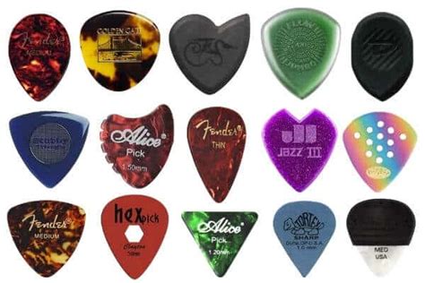 The Ultimate Guide: Guitar Pick Thickness, Sizes And Shapes