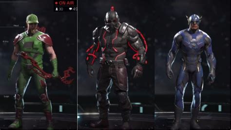 Injustice 2: Showing All Of My Customized Characters! (So Far) - YouTube