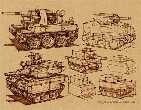 ArtStation - Tank design