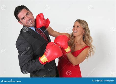 Boxing Couple stock image. Image of boxing, male, eyes - 27229267