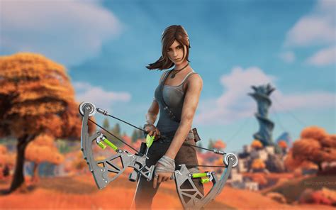 2560x1600 Resolution Lara Croft Fortnite 2560x1600 Resolution Wallpaper - Wallpapers Den