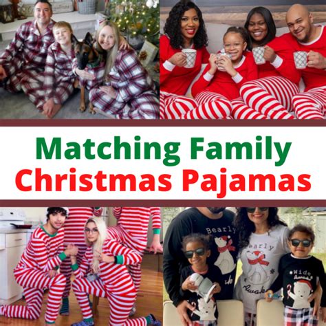 17 Best Family Matching Christmas Pajamas on Amazon - Very Easy Makeup