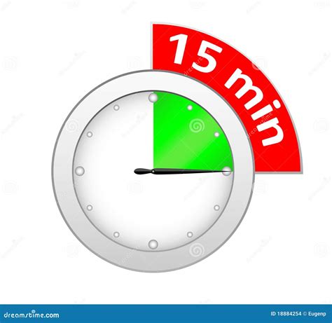 Timer 15 Minutes Stock Images - Image: 18884254