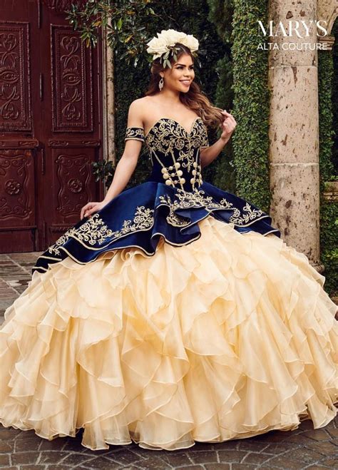 Charro Quinceañera Dress by Alta Couture | Style MQ3037 | Quince dresses mexican, Quinceanera ...