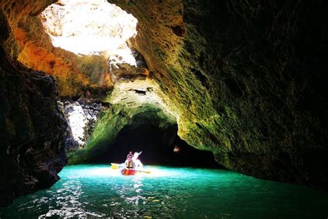 First Inside Benagil Cave - Sunrise Or Sunset