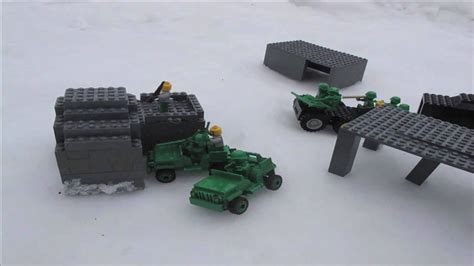 Lego WWII part 8 "battle of the bulge" - YouTube