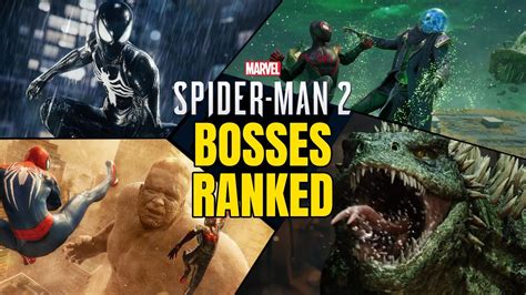 Marvel's Spider-Man 2 | All 11 Boss Fights RANKED - YouTube