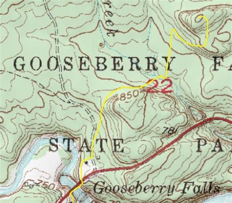 Day Hiking Trails: Trail maps for Gooseberry Falls State Park