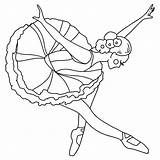 Ballerina Coloring Pages  For Kids And Adults sketch template