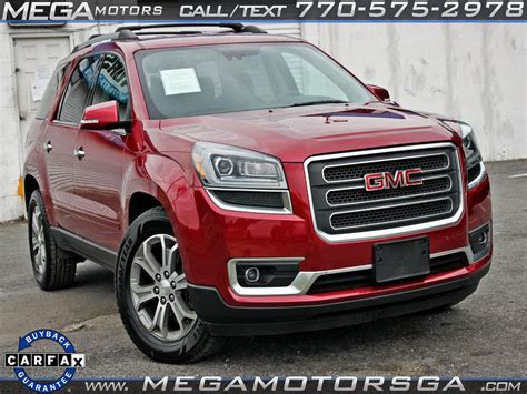 Used 2014 GMC Acadia SLT-2 FWD for Sale in Marietta GA 30062 Mega Motors