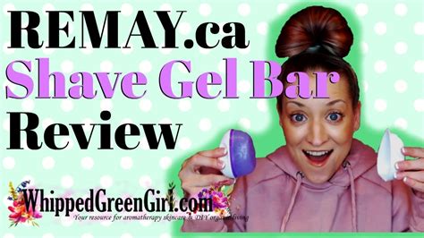 Remay Shave Gel Bar Review - YouTube