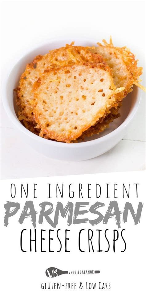 Parmesan Cheese Crisps recipe that requires just one ingredient and 10 ...