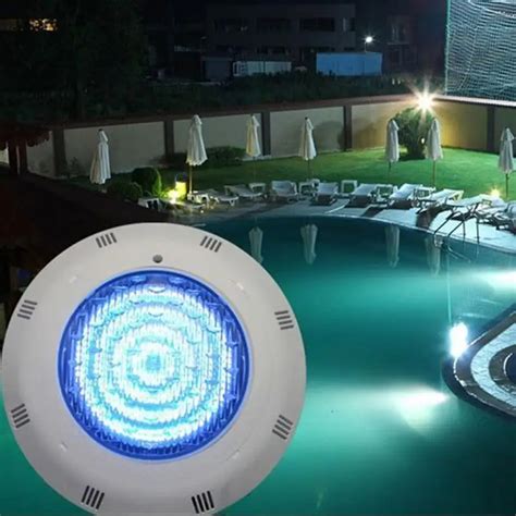 558 LED RGB 5 Colors 12V Wall Mounted Pool Lights Underwater Swimming Pool Bright Light + Remote ...