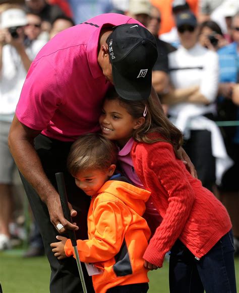 Tiger Woods’ Family Album: Pics With His, Elin Nordegren’s 2 Kids