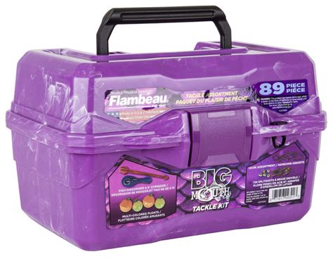 Big Mouth Tackle Box Kit - Purple Swirl