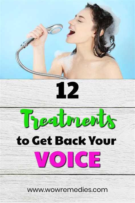 How to Get your Voice Back Fast Overnight: Home Remedies | Remedy for ...