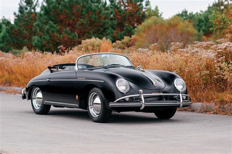 photo PORSCHE 356 (A) 1600 Speedster cabriolet 1967 - Motorlegend.com