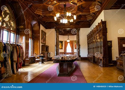 Interior of Moszna Castle Located in a Moszna Village Editorial Image ...