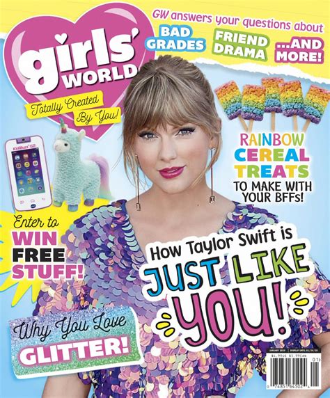 TAYLOR SWIFT in Girls’ World Magazine, January 2020 – HawtCelebs