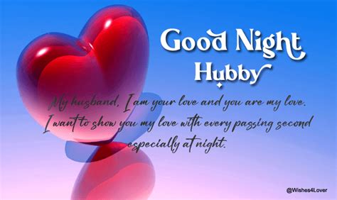 Good Night Messages for Husband - Wishes4Lover