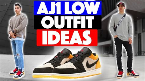 HOW TO STYLE: Air Jordan 1 Low (outfit ideas) - YouTube