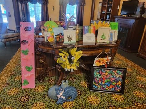 The Oaks at Bethesda residents’ are showing off their art with an art ...