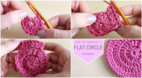 How to Crochet a Flat Circle - Tutorial - Love Crochet